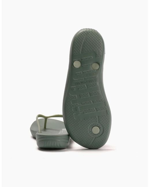 Fitflop Green Iqushion X Pantone Flip-Flops