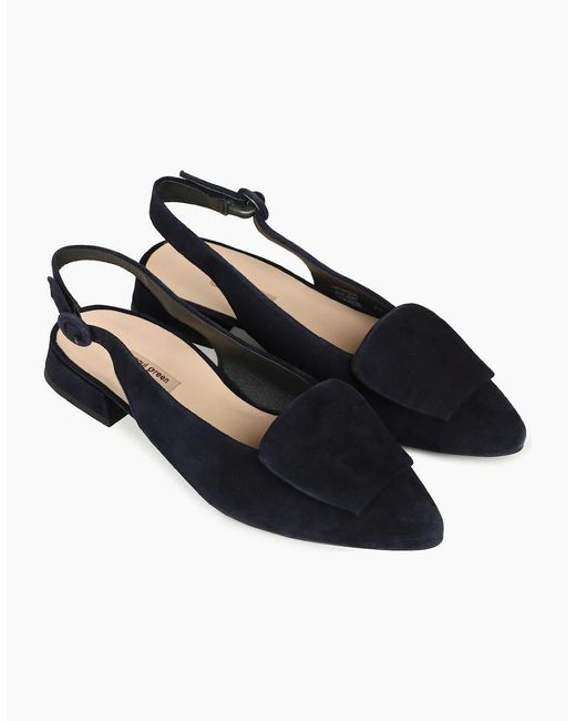 Paul Green Black Kaia Slingback Sandals
