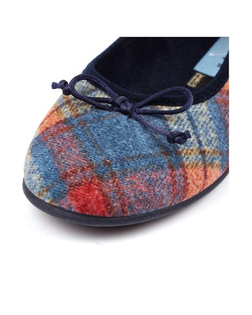Lunar Blue Brie Slippers