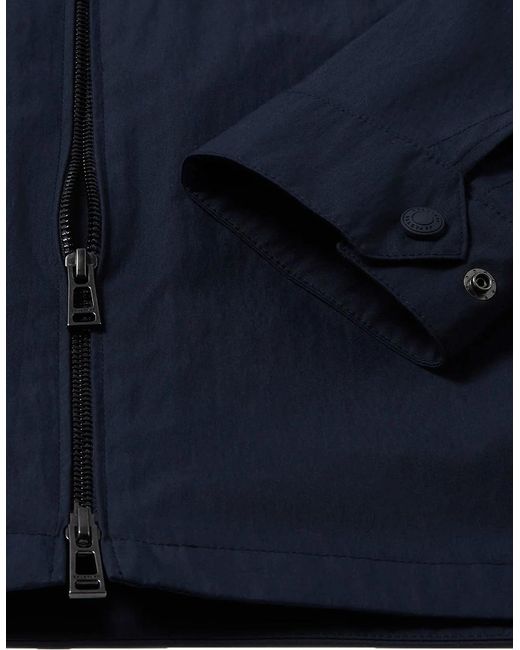 Belstaff Blue Cargo Overshirt Dark Ink for men