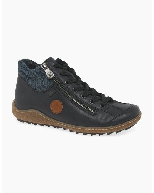 Rieker Black Jaida Ankle Boots