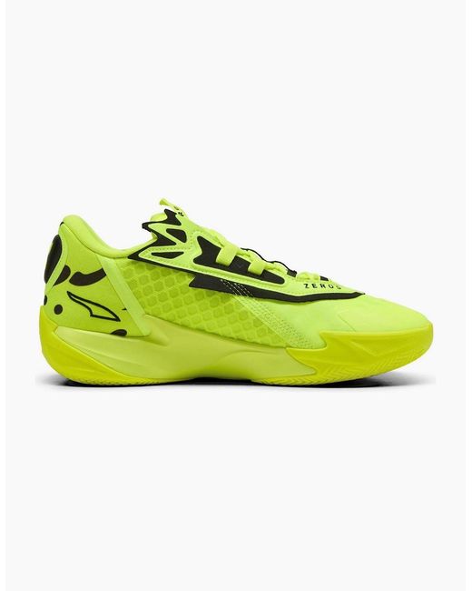 PUMA Yellow Scoot Zeros Ii Basketball Trainers for men