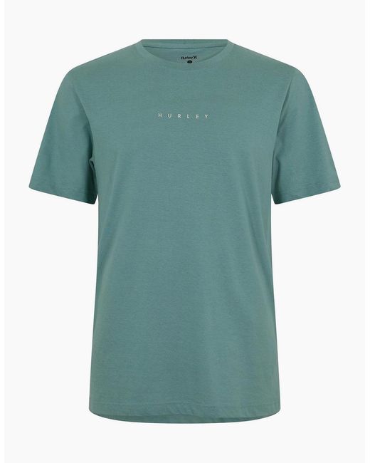 Hurley Green M Sunset Ss T for men
