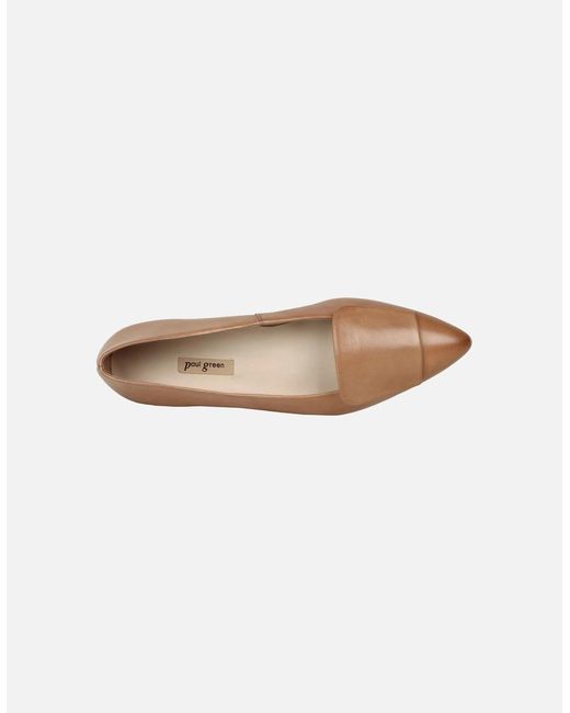 Paul Green Brown Kiki Ballerina Shoes