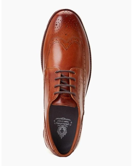 Base London Brown Flight Shoes Tan for men