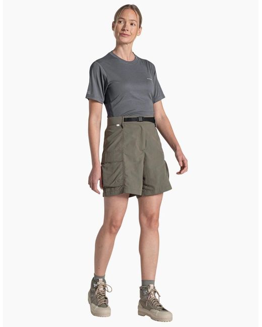 Craghoppers Green Ladies Medina Nosilife Cargo Shorts