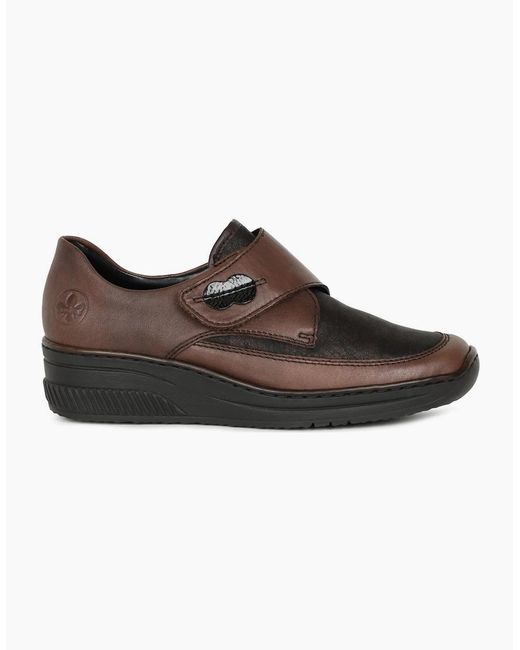 Rieker Brown Leaves Shoes