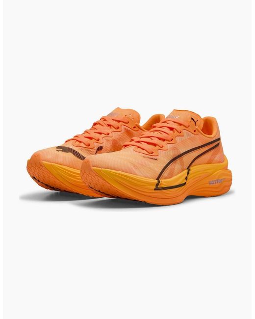 PUMA Orange Nitro Elite 3 Road Running Shoes