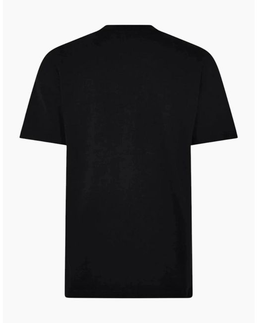 Casablanca Black T Shirt Le Joueur Printed T-Shirt Short Sleeve Crew Neck Summer Tee for men