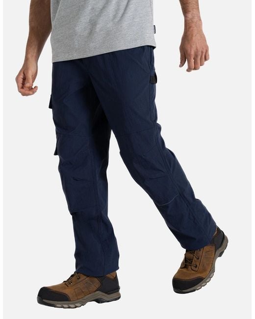 Craghoppers Blue Bedale Stretch Cargo Trousers for men