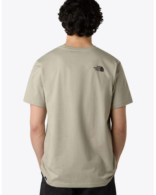 The North Face Multicolor Simple Dome Short Sleeve T-Shirt for men