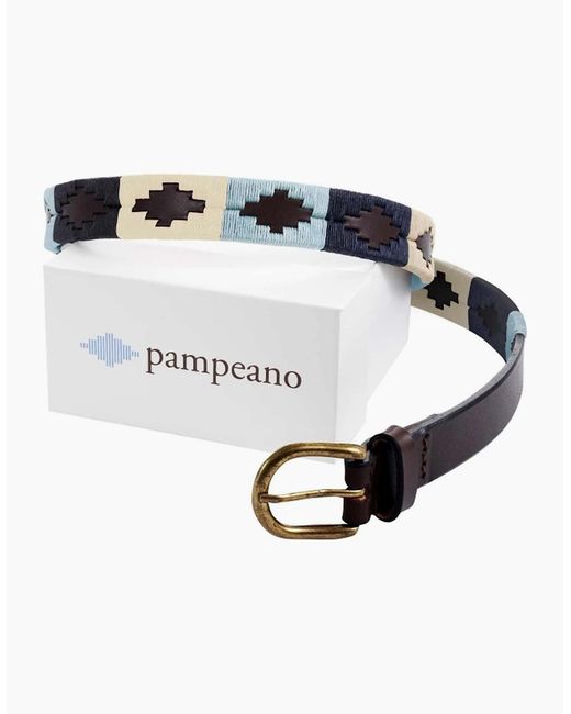 Pampeano Metallic Skinny Sereno Belt