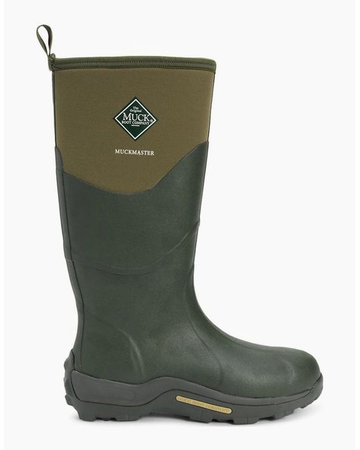 Muck Boot Green Muckmaster Hi Wellingtons