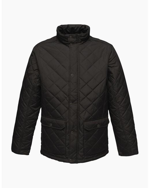 Regatta Black Professional Quilted Jacket for men