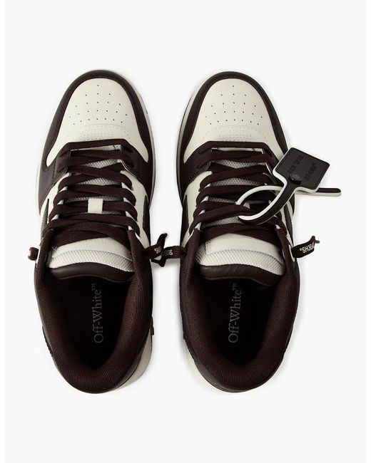 Off-White c/o Virgil Abloh Black Out Of Office Trainers, Signature Arrows Sneakers