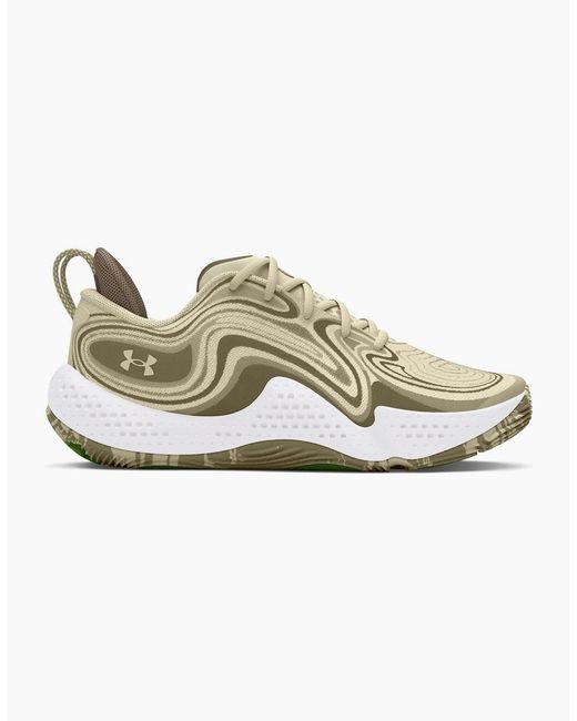 Under Armour White Ua Spawn 6 Camo Basketball Lace-Up Trainers for men