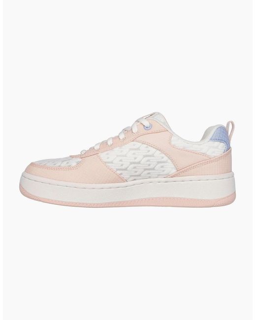Skechers White Sprtcourt92
