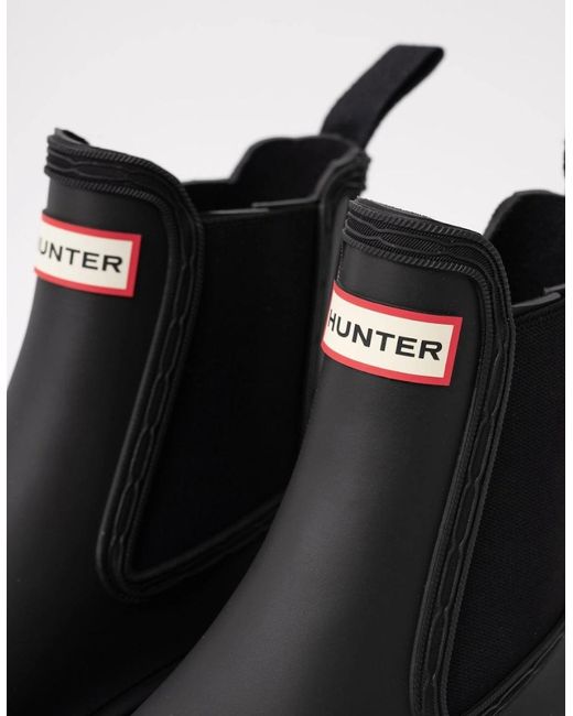 Hunter Black Original Tall Wellies