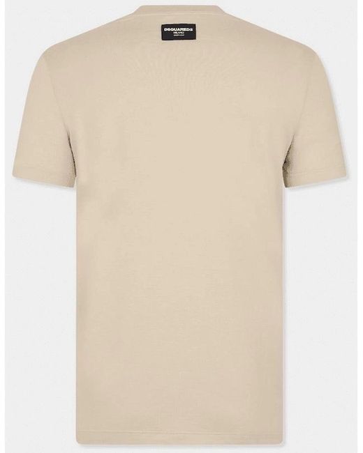 DSquared² Natural Heritage Patch Logo T-Shirt for men