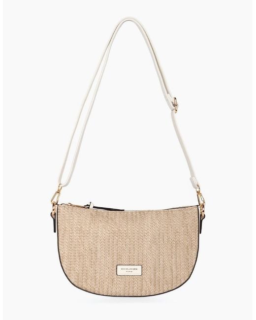 David Jones White Watermelon Shoulder Bag