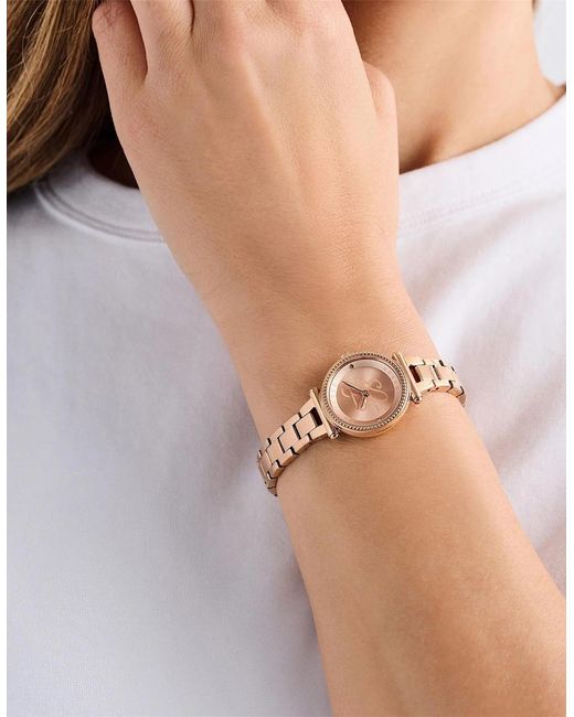 Ted Baker Natural Iconic Chain Bracelet With Logo for men