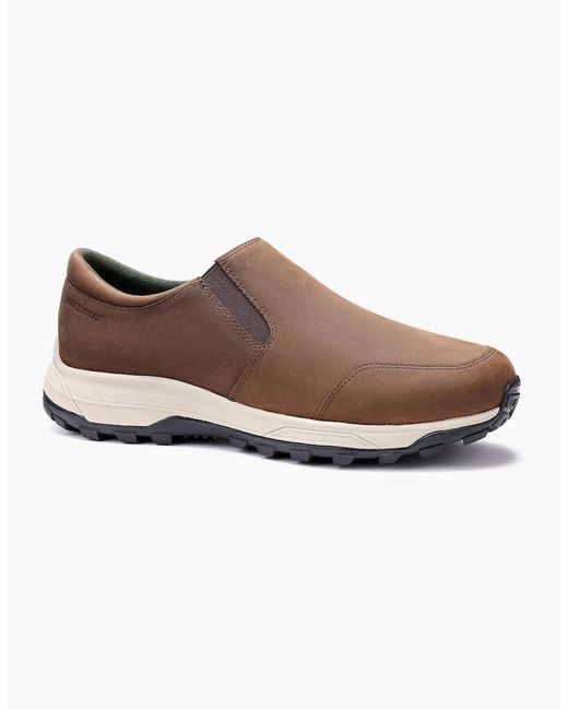 Hotter Brown Munro Waterproof Shoes for men