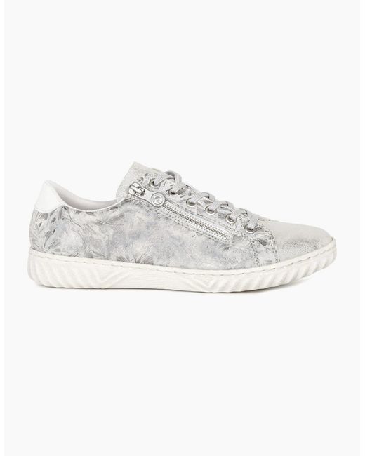 Rieker White Norma Trainers