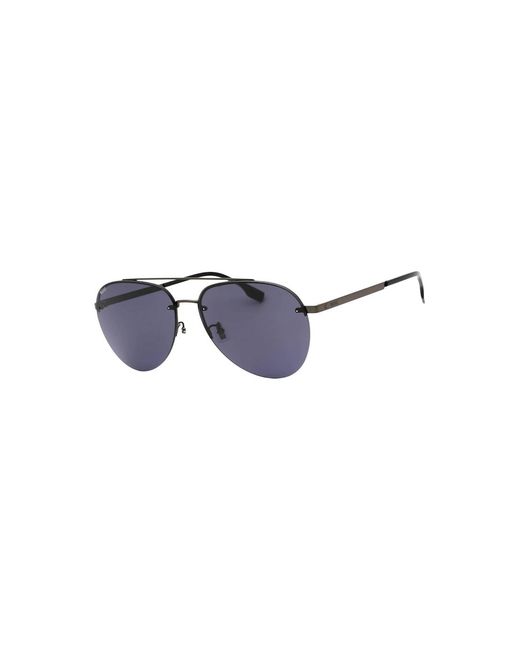 Boss Blue Dark Ruthenium Sunglasses for men