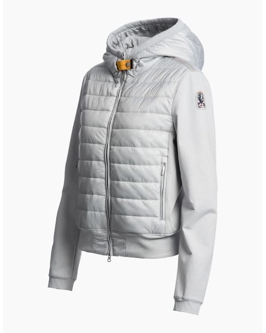 Parajumpers Gray Caelie Misty Hooded Jacket