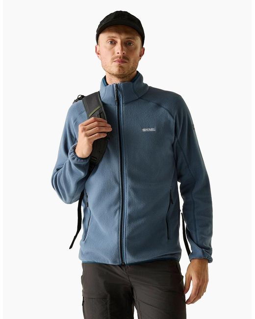 Regatta Red Hadfield Full Zip Fleece Jacket for men