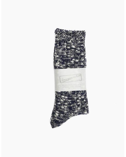 Anonymous Ism Multicolor Classic Slub Crew Socks for men
