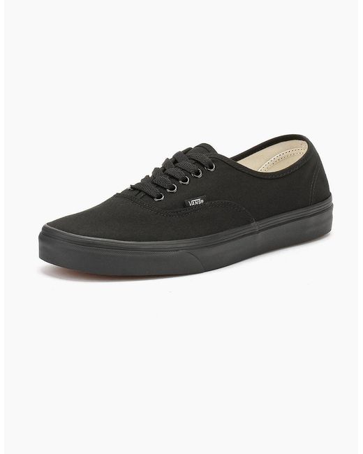 Vans Black Authentic Canvas True Trainers for men