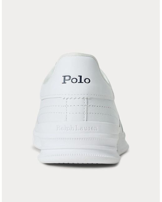 Polo Ralph Lauren White Hrt Aera Pp Court Trainers for men
