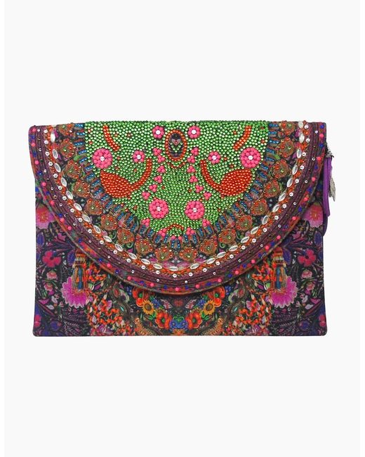 Inoa Red Fashion The Rosario Collection 1826 Clutch Bag