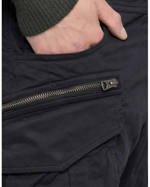 Replay Black Joe Cargo Pants for men