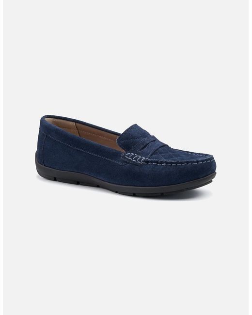 Hotter Blue Jetty Loafers