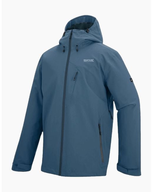 Regatta Blue Oklarna Waterproof Jacket for men