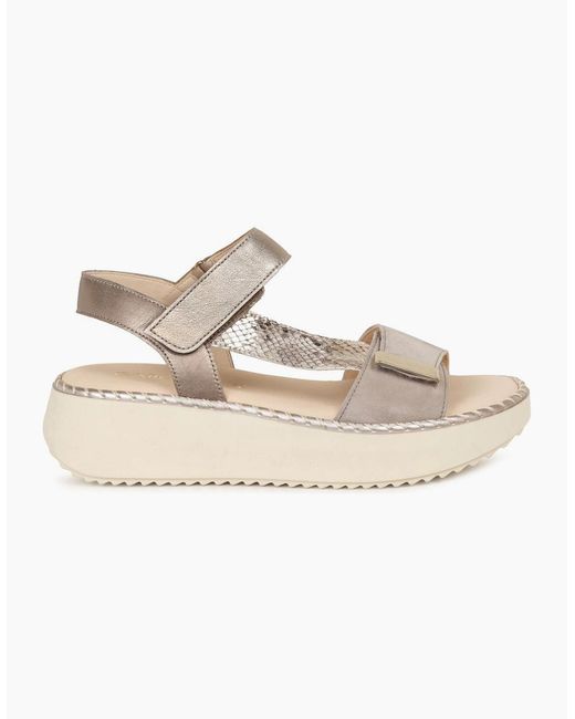 Gabor Natural Foam Sandals