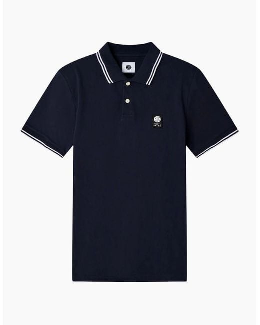 Pretty Green Blue Rayner Ss Polo for men