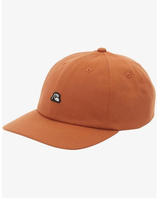 Quiksilver Brown Pierdrop Curved Baseball Cap for men
