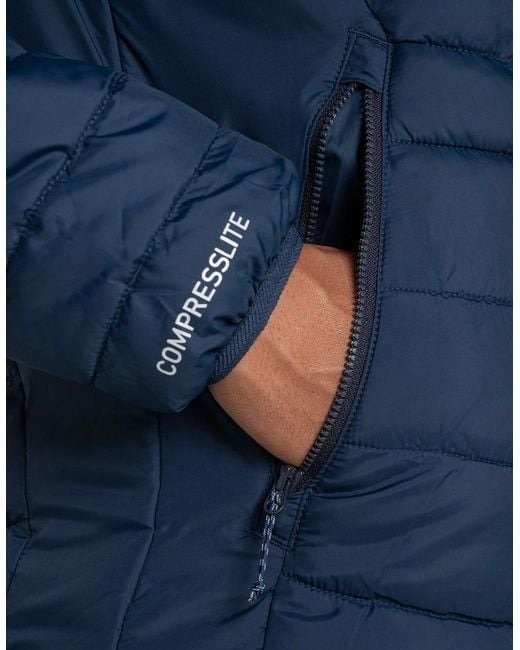Craghoppers Blue Ladies Compresslite Ix Insulated Hooded Jacket