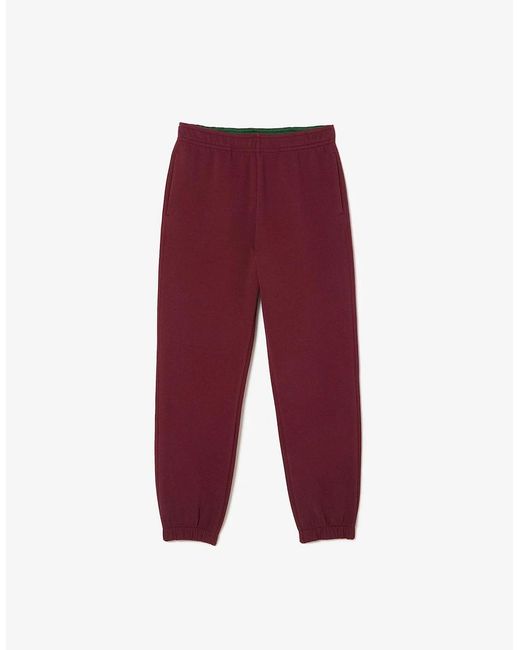 Lacoste Red Sweatpants