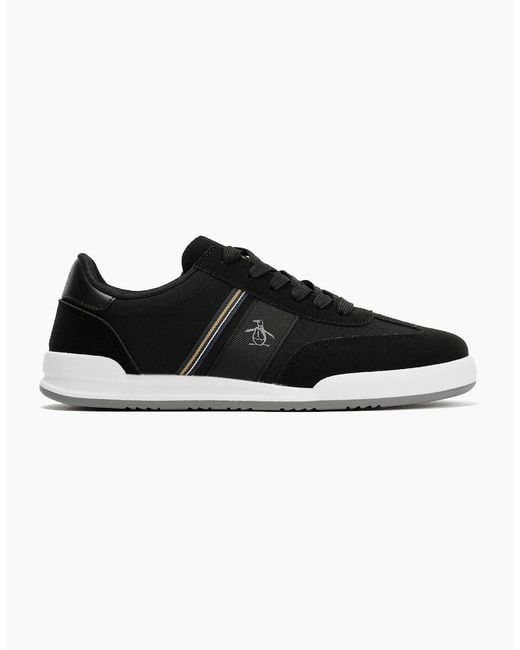 Original Penguin Blue Penguin Gaz Trainers for men