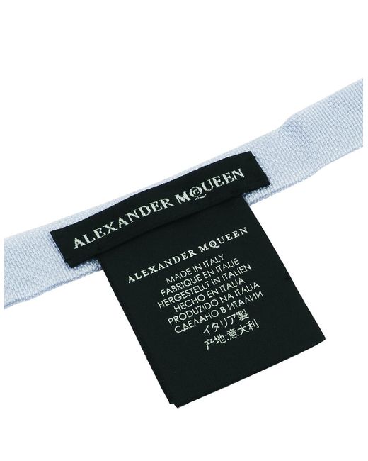 McQueen Blue Bow Tie for men