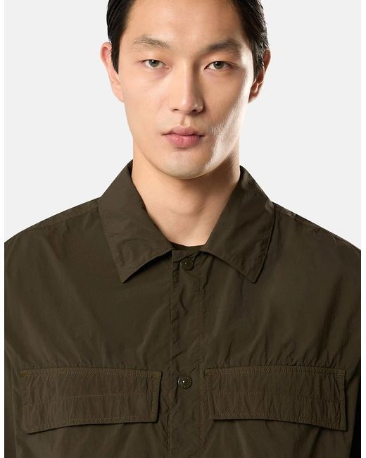 Stone Island Green Ghost 1200044 Overshirt for men