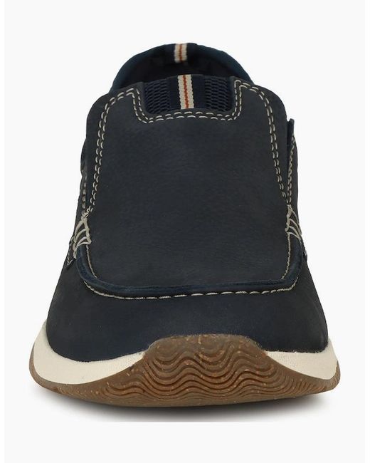 Clarks Blue Sailview Step Shoes for men