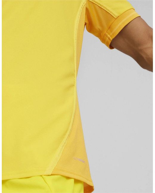 PUMA Yellow Teamfinal Jersey T-Shirt for men