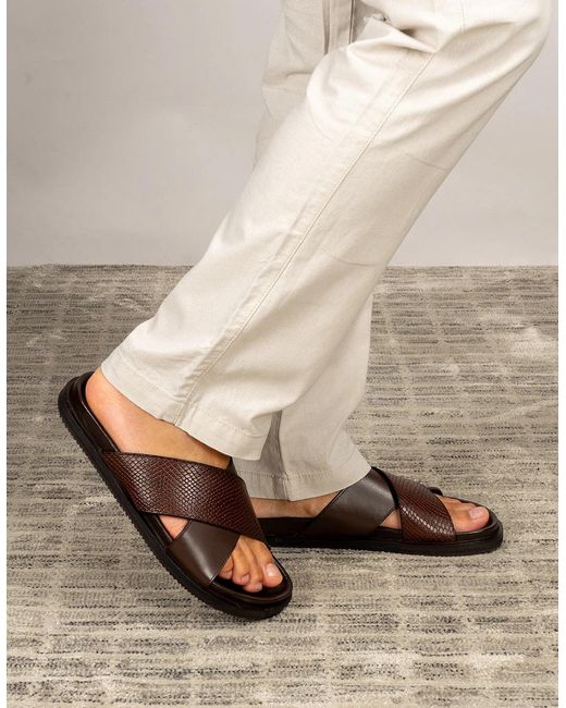 Oswin Hyde Brown Nyle for men