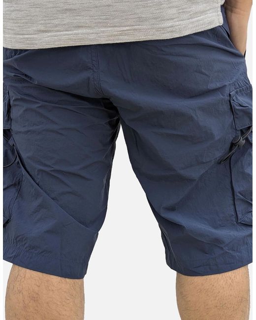 Timberland Blue Cargo Shorts Elasticated Summer Casual Quick Dry Beach Shorts for men