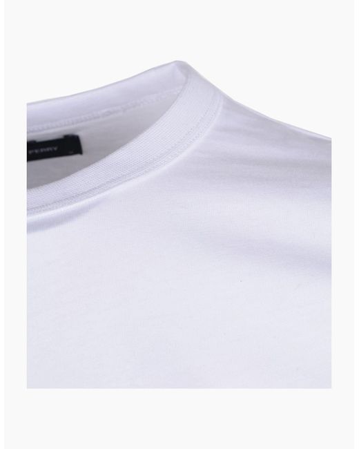 Fred Perry White Ringer T-Shirt for men